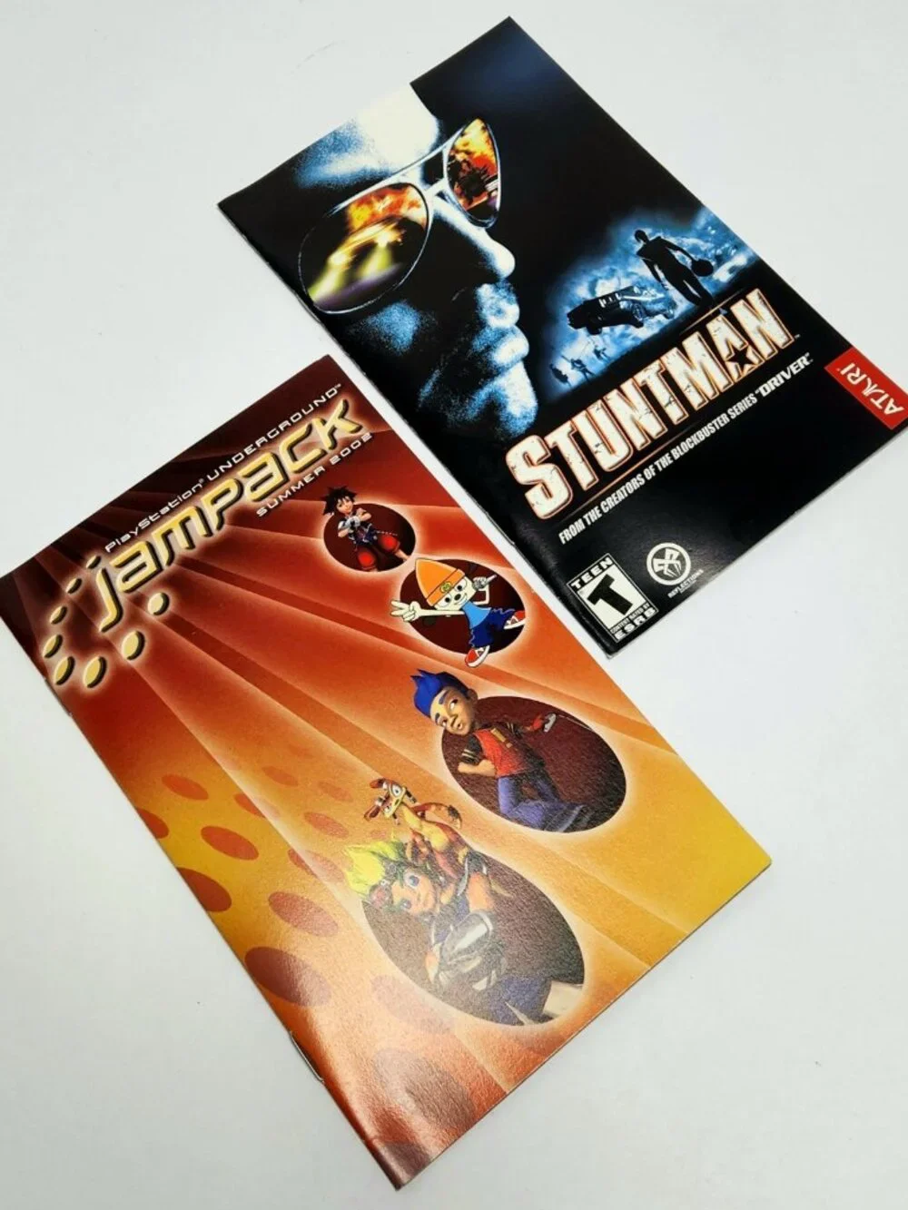 Stuntman PS2 & PlayStation Underground Jampack: Summer 2002 PS2 Game Bundle Lot